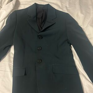 RJ classic 12R hunter green show coat